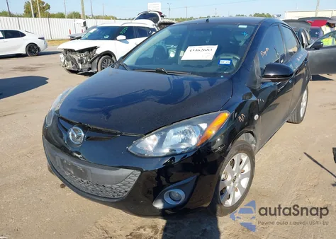 2013 Mazda Mazda2 Touring из США, поврежденный, VIN JM1DE1LY3D0160793